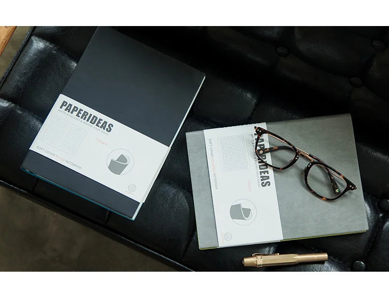 Duotone A5 Bullet Dotted Journal – Soft Cover Planner & Diary for Creative Organization