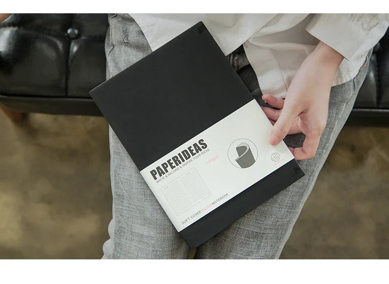 Duotone A5 Bullet Dotted Journal – Soft Cover Planner & Diary for Creative Organization