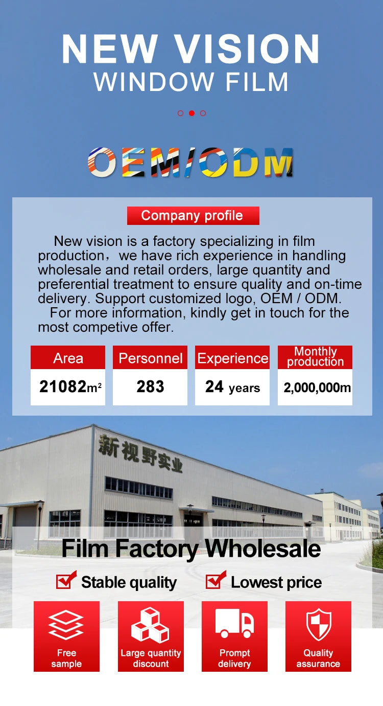 50cmX300cm IR80% UV99% Anti-glare UV Protection High Quality Nano Ceramic Solar Car Window Tint Film