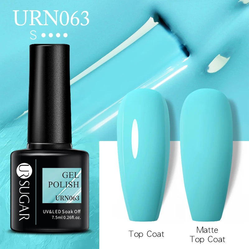 UR SUGAR Jelly Nail Extension Gel – Clear, Nude & Milky White Shades for Chic DIY Manicures
