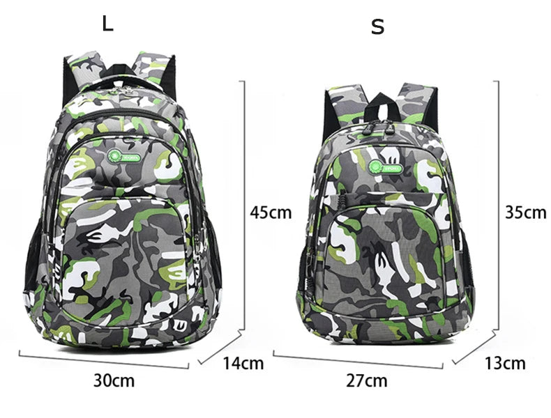 Camouflage Hero Pack – Rugged, Cool & School-Ready!