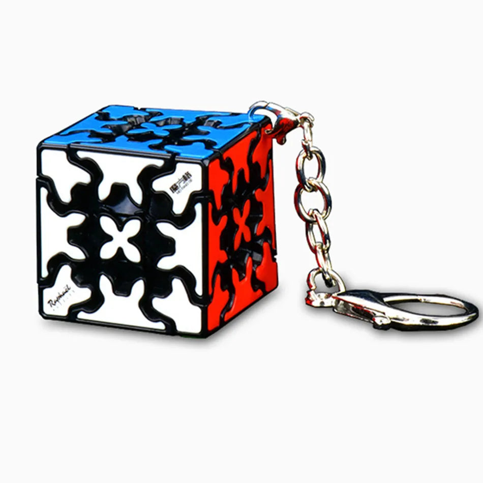 NEW QIYI Keychain Gear Mini Magic Cube 3x3x3 Cube Educational Puzzle 3x3 Cubo Magico Professional Toys for Children Kids Gifts