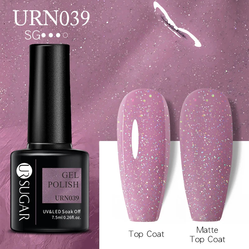 UR SUGAR Jelly Nail Extension Gel – Clear, Nude & Milky White Shades for Chic DIY Manicures