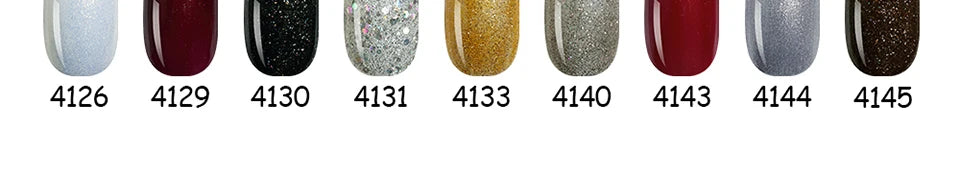 NAILCO Nail Art Dream Set – 6pcs Gel Lacquer for Bold, Glossy Looks