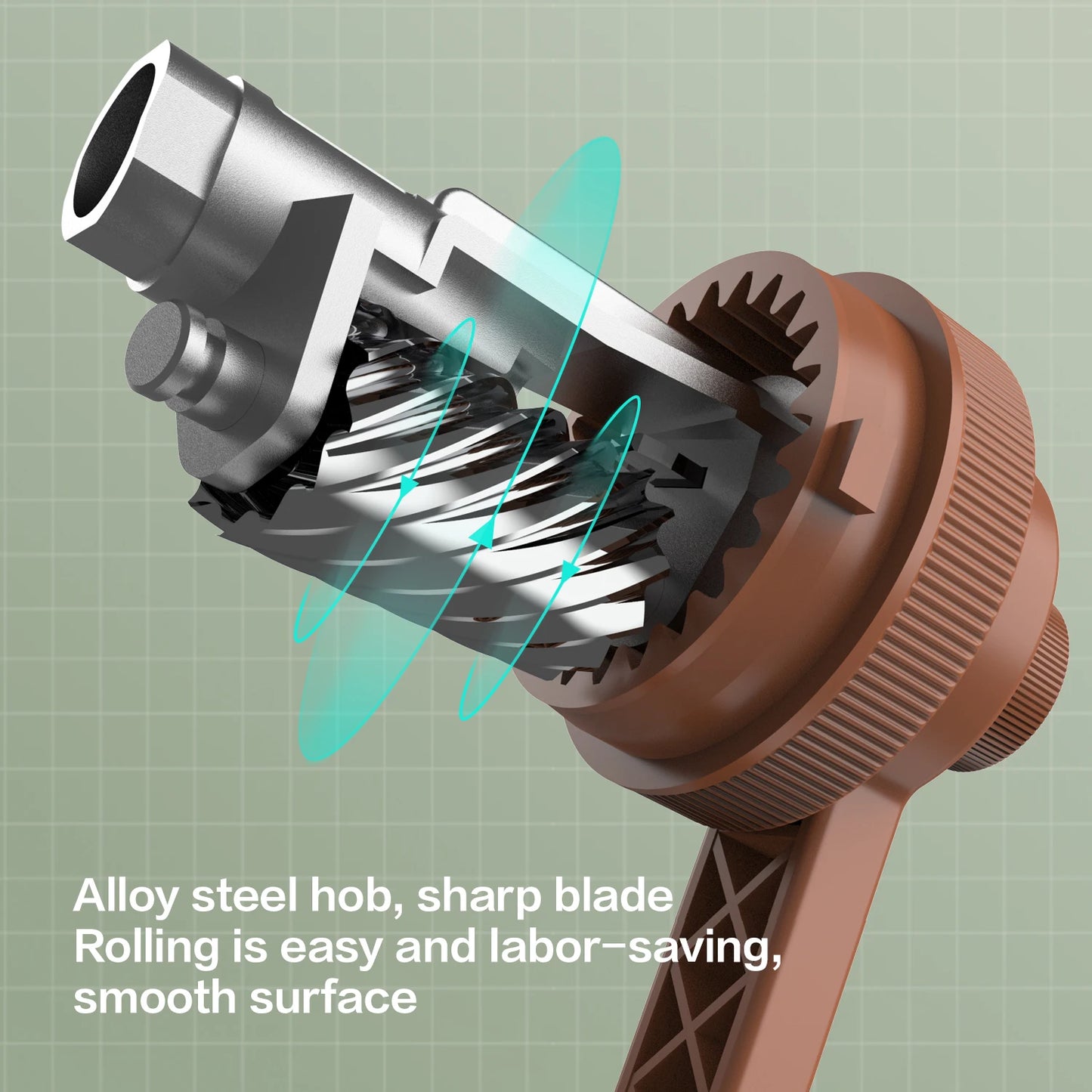 DELI Adjustable Pencil Sharpener – Hand Crank Table Machine with Long-Lasting Blade for School, Office & Art Supplies