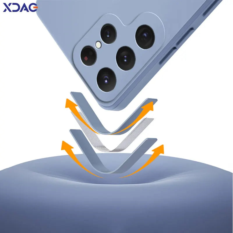 Original Square Liquid Silicone Case Covers for Samsung Galaxy S 24 S24 Plus Ultra 5G Global Camera Protection Phone Bags Armor