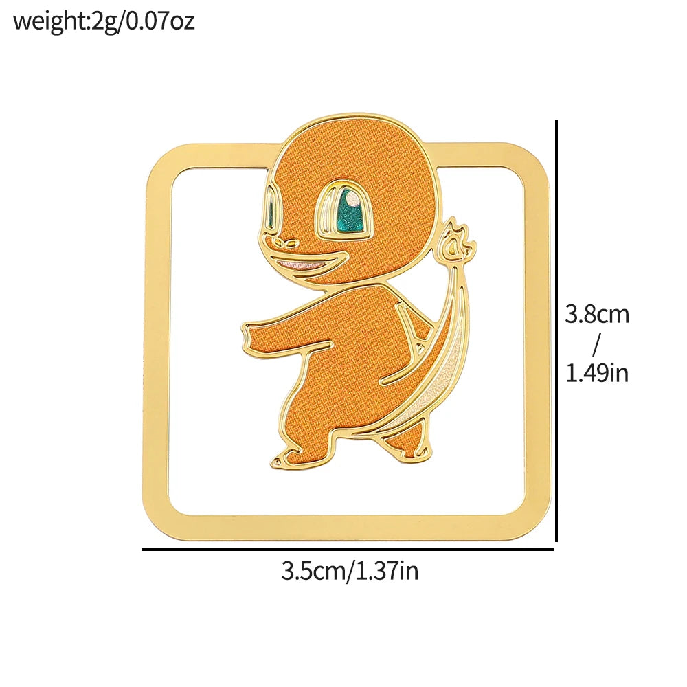 Cute Pokémon Bookmarks – 3D Cartoon Page Markers for Kids, Fans & Stationery Collectors