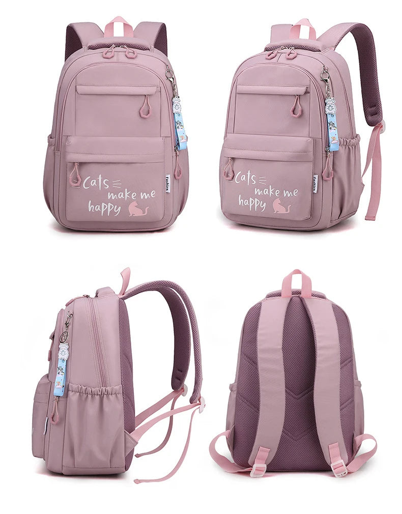 Pink Dream School Bag – Stylish & Spacious Backpack for Girls of All Ages!