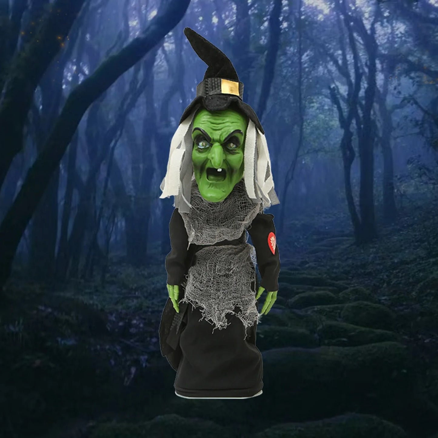 Spooky Sass Standing Witch – She Cackles, You Giggle!