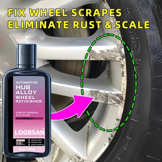 Aluminum Auto Contour Retreading Kit - Car Detail wheel cleaner, rim rust removal, car tire and brake cleaning paste