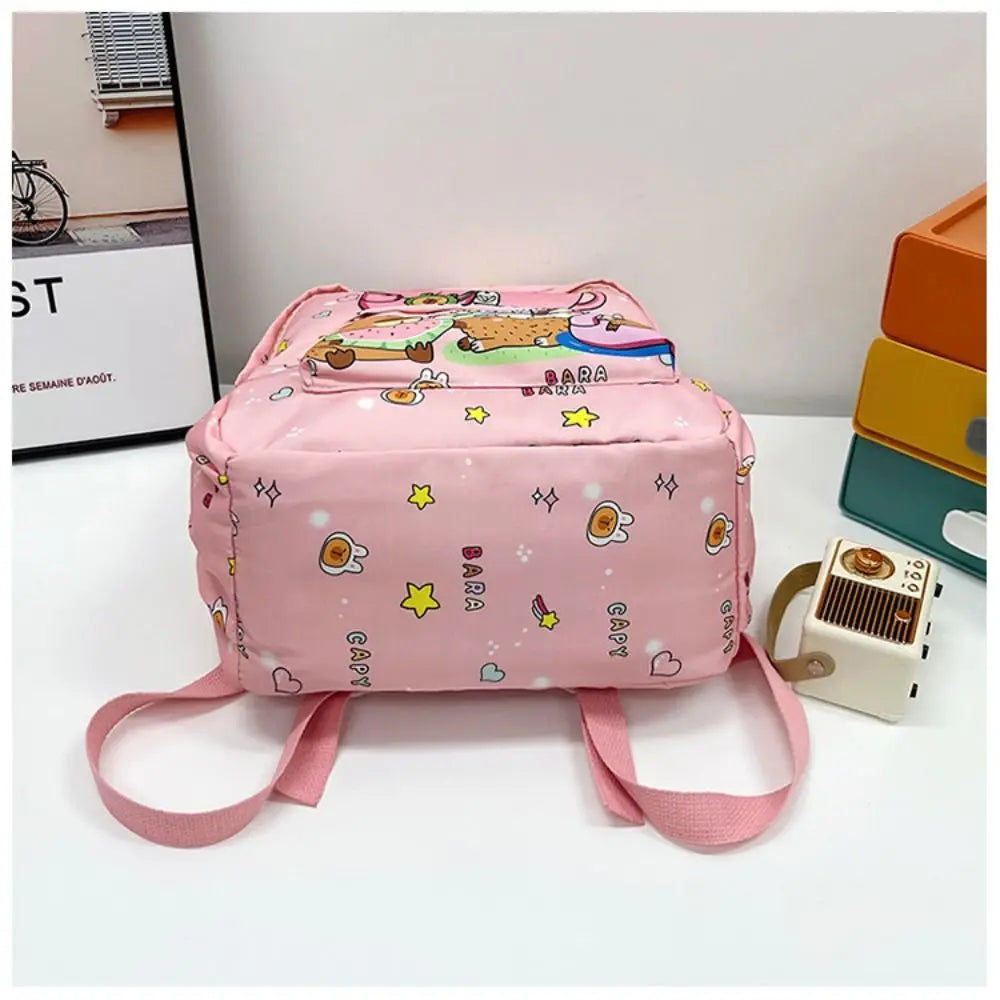 Capybara Breeze Backpack – Ultra-Light Cuteness for School & Play!