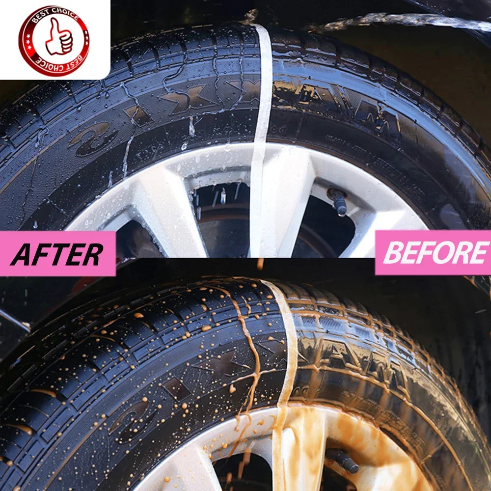 Car Tire Shine Coating Aivc Tyre Gloss Plastic Rubber Wheel Restorer Agent Spray Polishing Brightener Auto Car Detailing