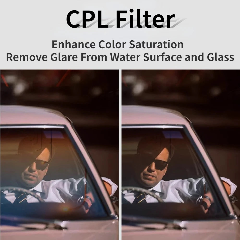 DJI Osmo Action 5pro/4 Filter Set CPL ND8/16/32 Nano Coated Filter Set Action4 Nd Lens Suitable for DJI Camera Accessories