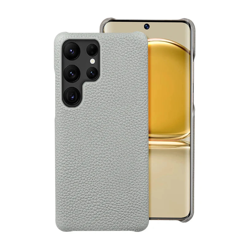 Clearance Sale Genuine Leather Phone Case For Samsung Galaxy S 24 S23 S24 Ultra S24 Plus S21Ultra S20Ultra S22Ultra Luxury Cover