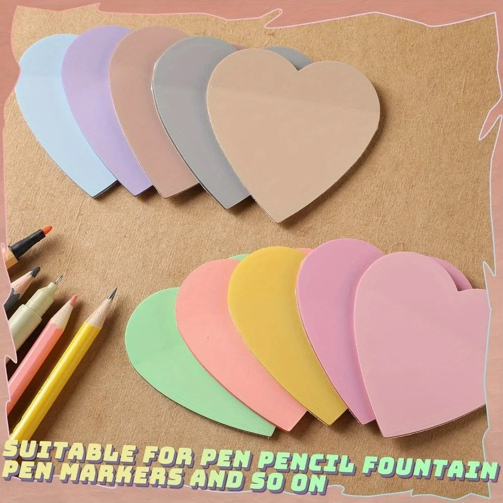 160 Pack Round Fluorescent Sticky Notes, Waterproof Durable Notes, Multipurpose Bookmark & Page Flags