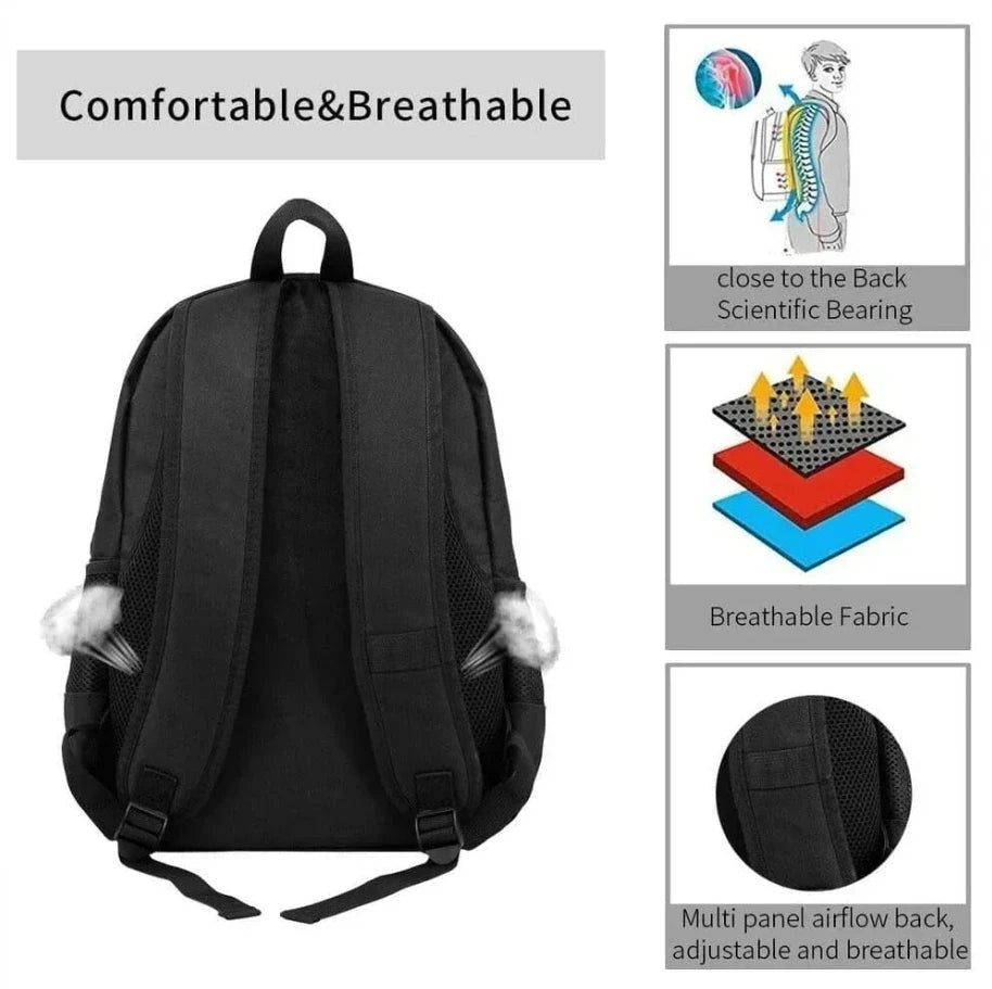 Sonic Speedster School Backpack – Anime Cartoon Schoolbag for Boys & Girls in Primary & Middle School