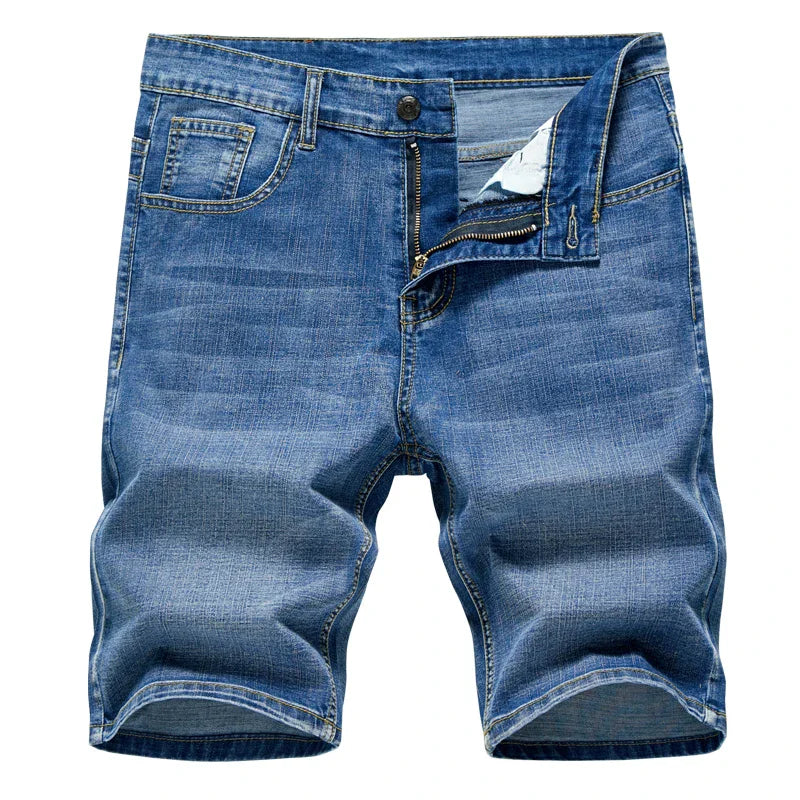 Men’s Summer Denim Shorts – Stretchy, Stylish & Built to Move!