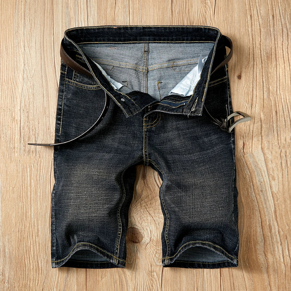 Men’s Summer Denim Shorts – Stretchy, Stylish & Built to Move!