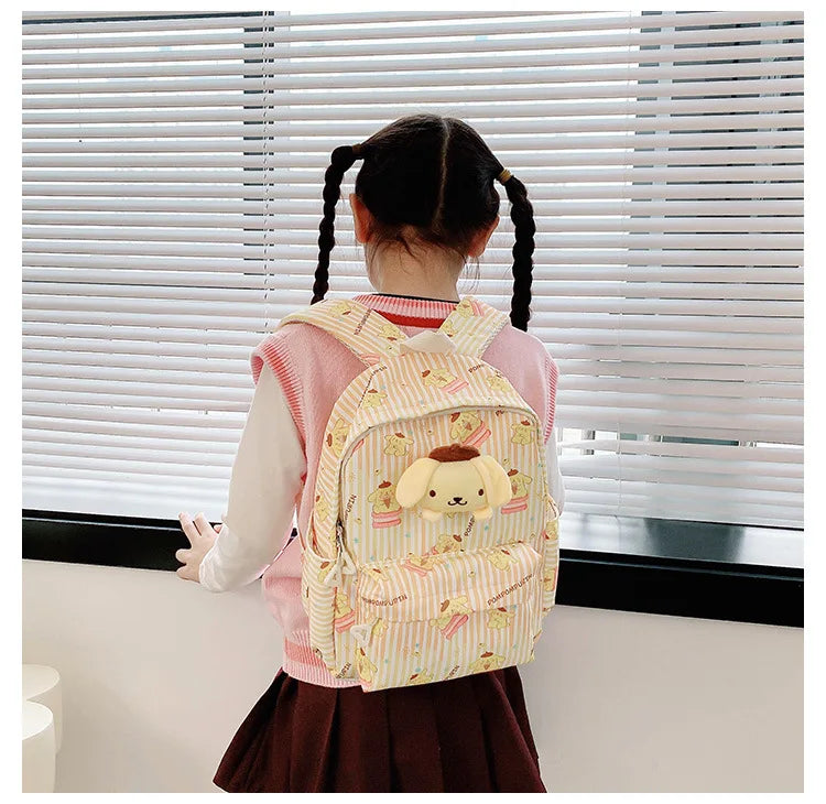 Sanrio Star Squad Backpack – Hello Kitty, Kuromi & Cinnamoroll Cutie Carry for Kids & College!
