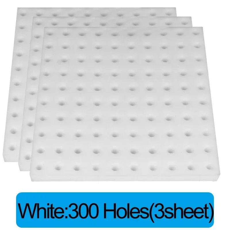 500/100Pcs Sponge Squares for Hydroponics Hydroponic Sponge Planting Tool Household Greenhouse Hydroponic Sponge Square Sponges