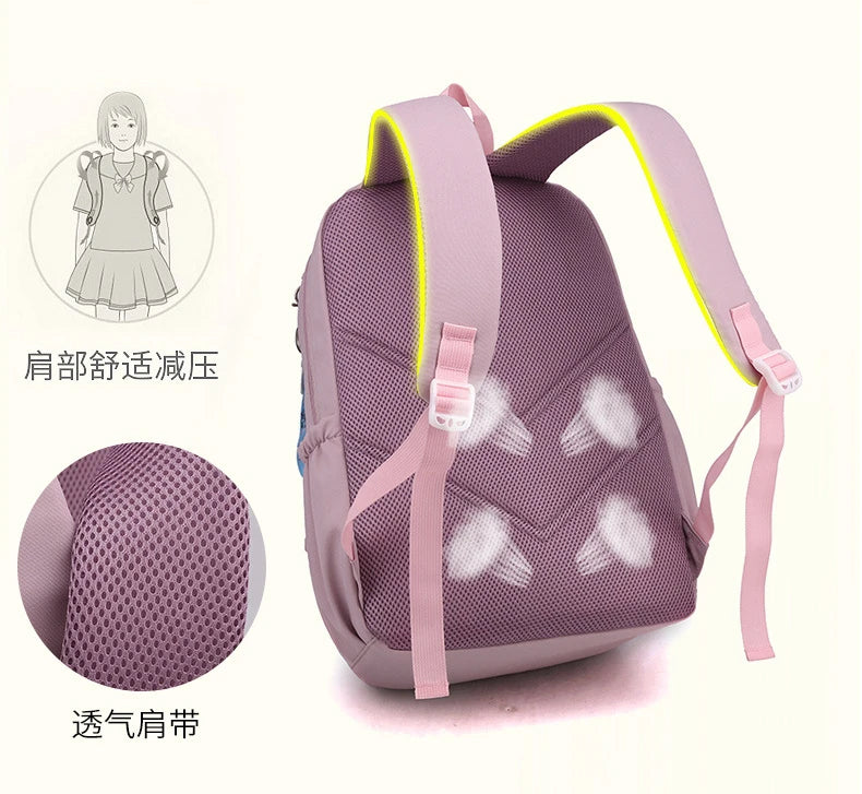 Pink Dream School Bag – Stylish & Spacious Backpack for Girls of All Ages!