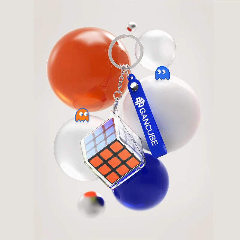 [JudyCube] GAN 328 Mini Keychain Cube 3x3x3 Puzzle Magic Cube GAN328 Mini Children's Gifts GAN 330 Speed Cube Key buckle