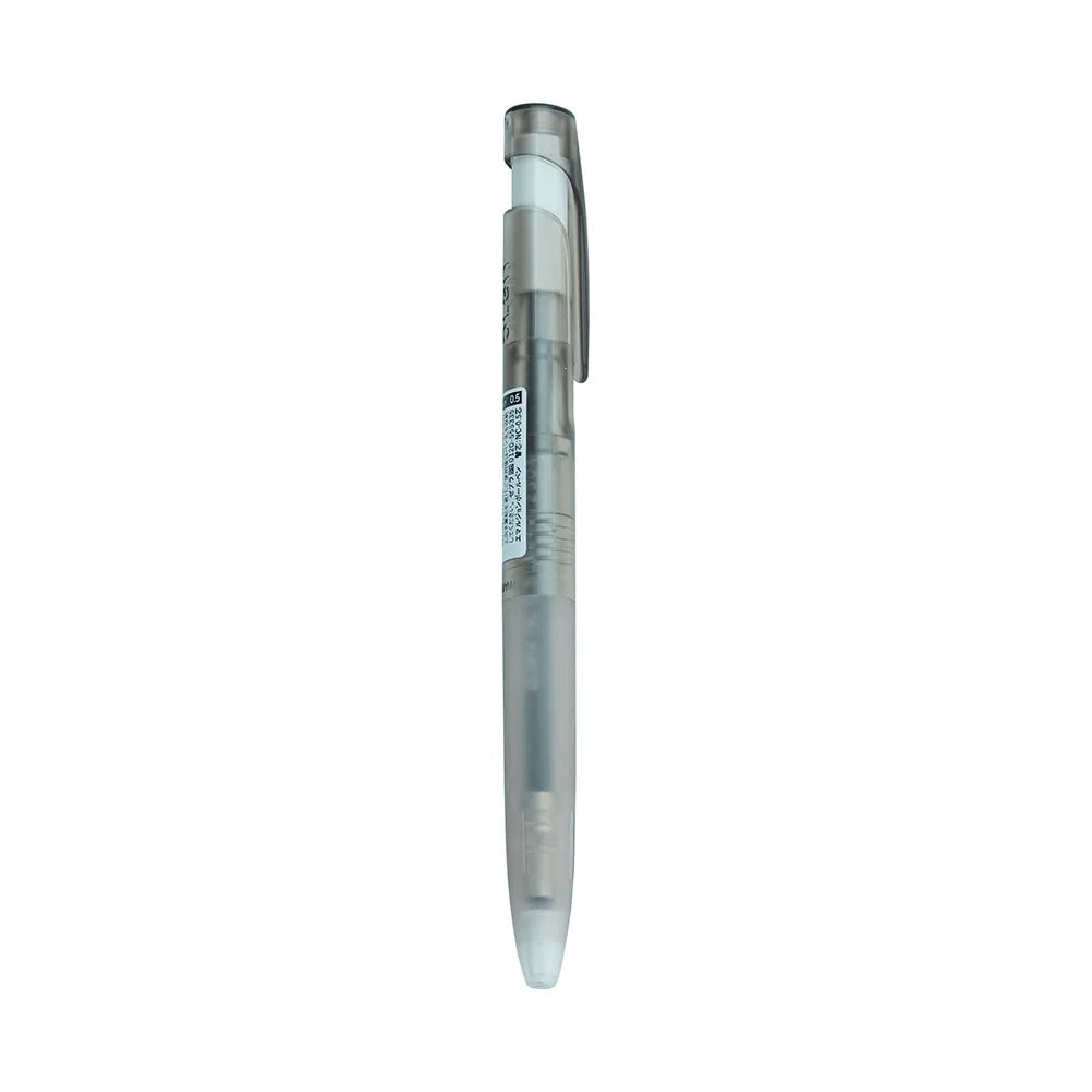 Zebra Blen Retractable Ballpoint Pens Clear Matte Black Ink Soft 0.5mm FM2