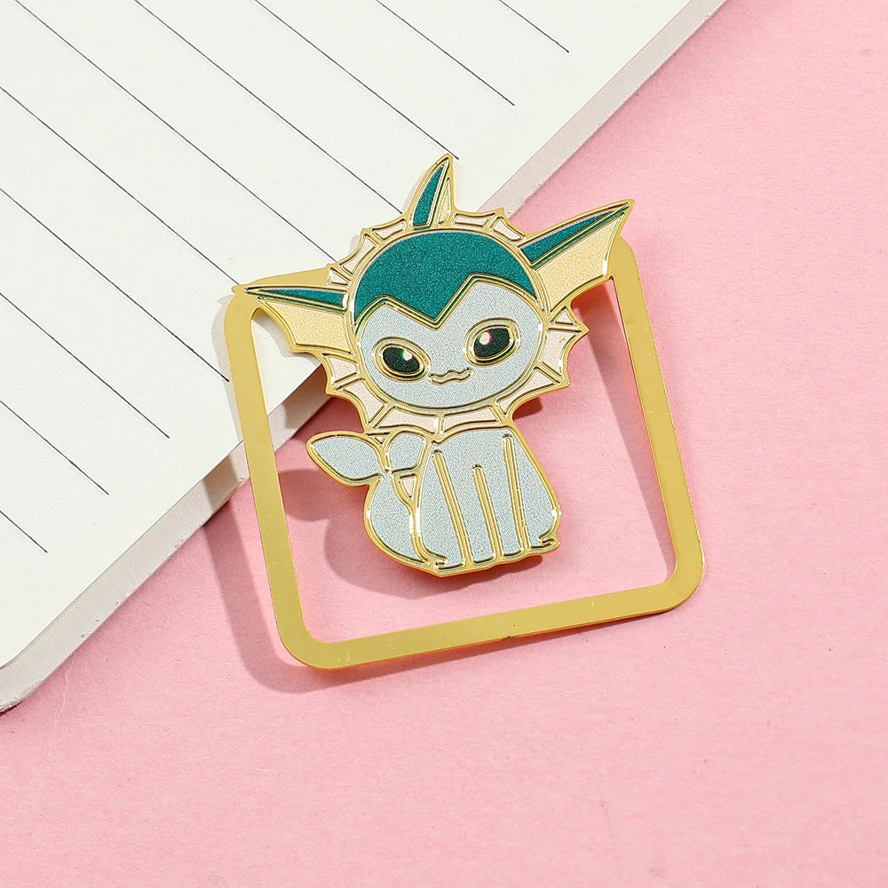 Cute Pokémon Bookmarks – 3D Cartoon Page Markers for Kids, Fans & Stationery Collectors