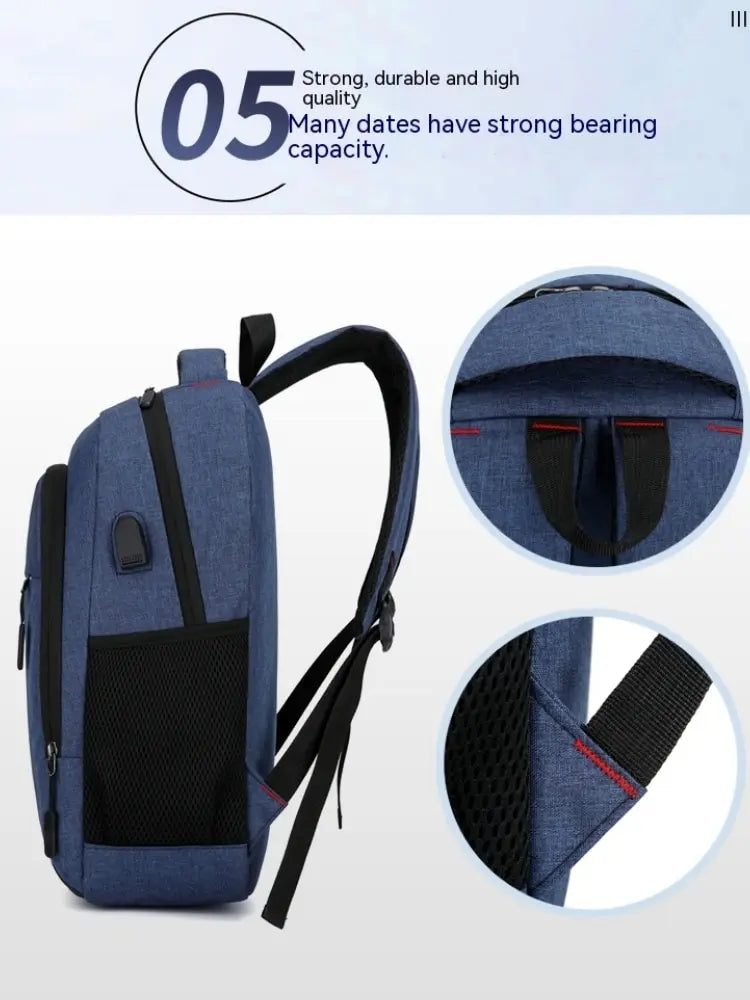 UrbanFlex Tech Backpack – Sleek, Large-Capacity Design for Travel, School & Daily Carry