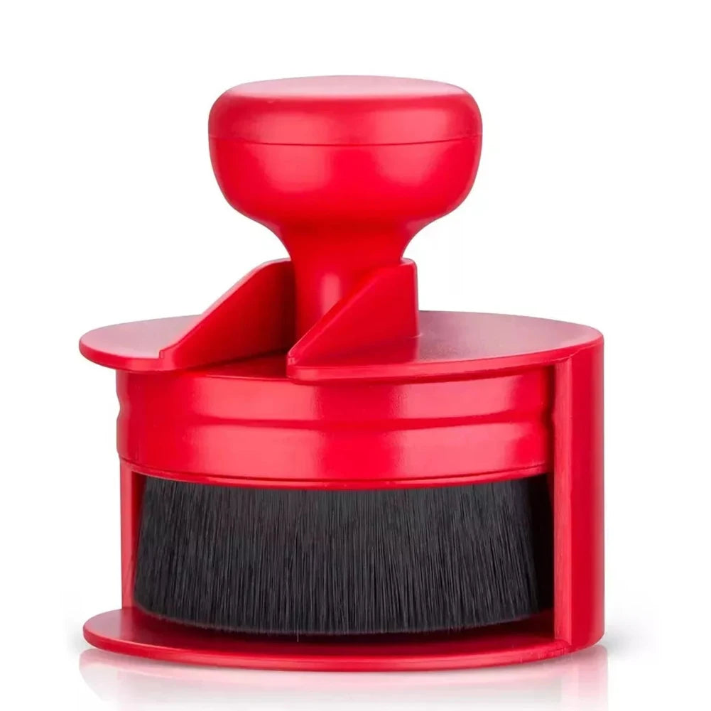 Car Tire Shine Applicator Tire Shine Brush With Stand For Auto Detailing Cleaner Car Wash Brush Wheel Tire Brush 1pcs