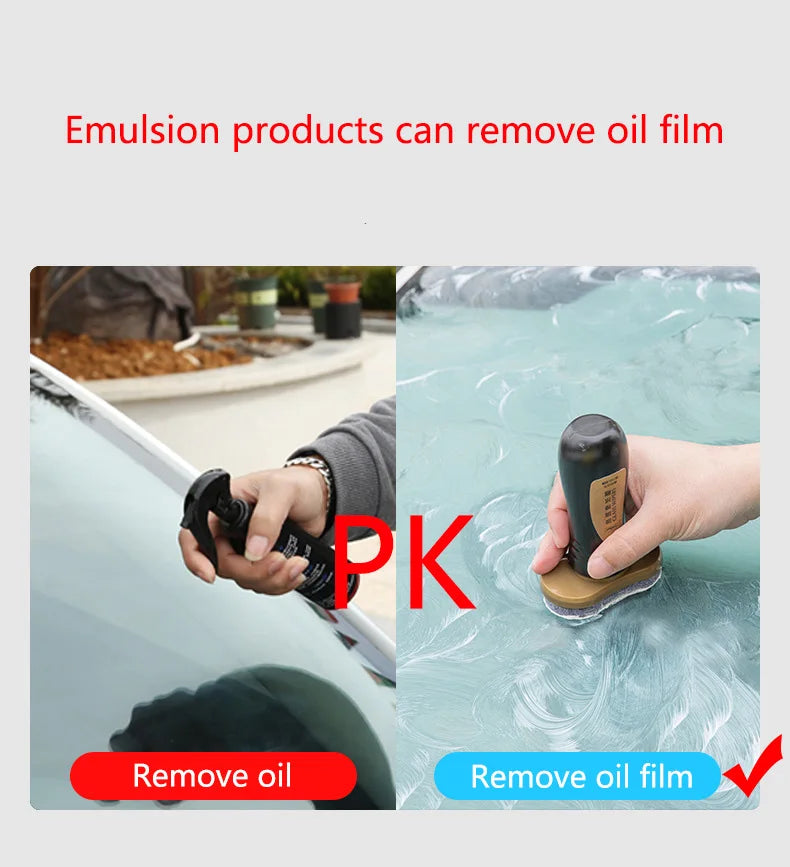 Car Oil Film Remover Windshields Antifouling Automobile Window Glass Rainproof Anti-fogging Agent Coating Defog Paint Cleaner