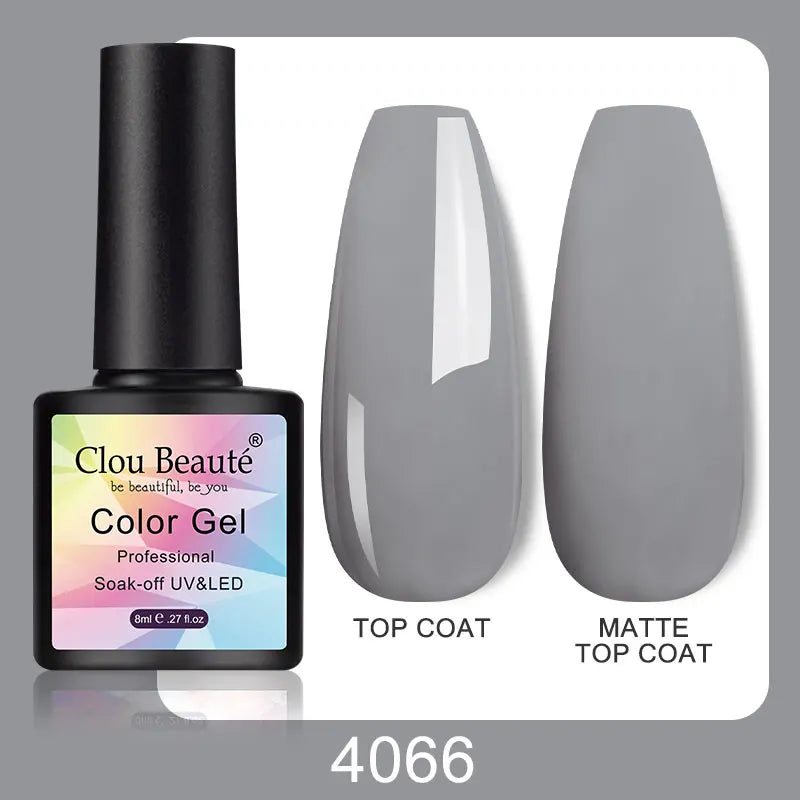 Clou Beaute Color Pop – 8ml Gel Varnish for Bold, Long-Lasting Nail Art (UV/LED Cure)