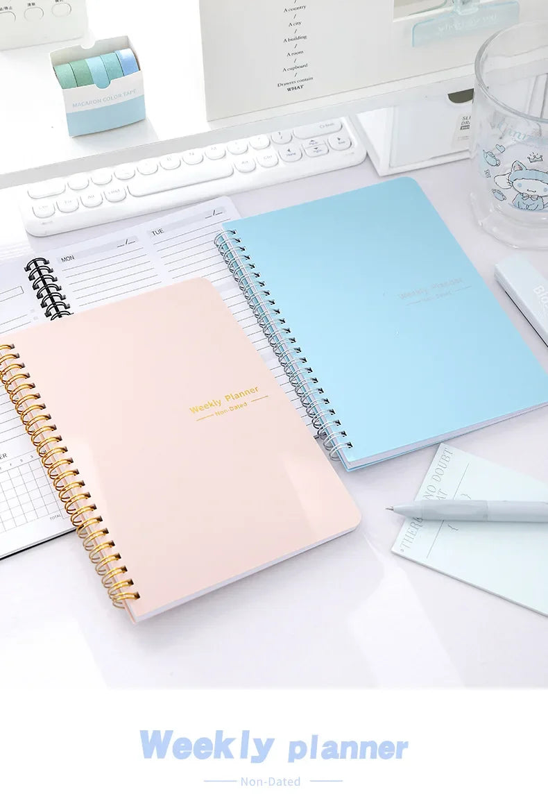 2024 Weekly Planner Agenda Notepad A5 Notebook 52 Weekly Planner Schedule Stationery School Office Supplies Stationery