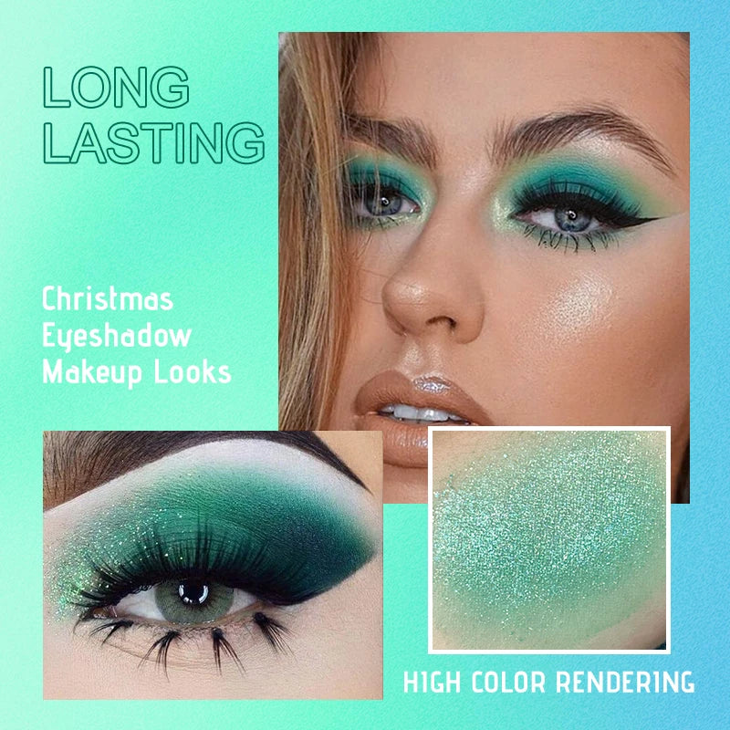 9-Grid Red Eyeshadow Palette Purple Glitter Pearlescent Matte Eye Shadow Shimmer Makeup Long Lasting Women Beauty Eye Cosmetics