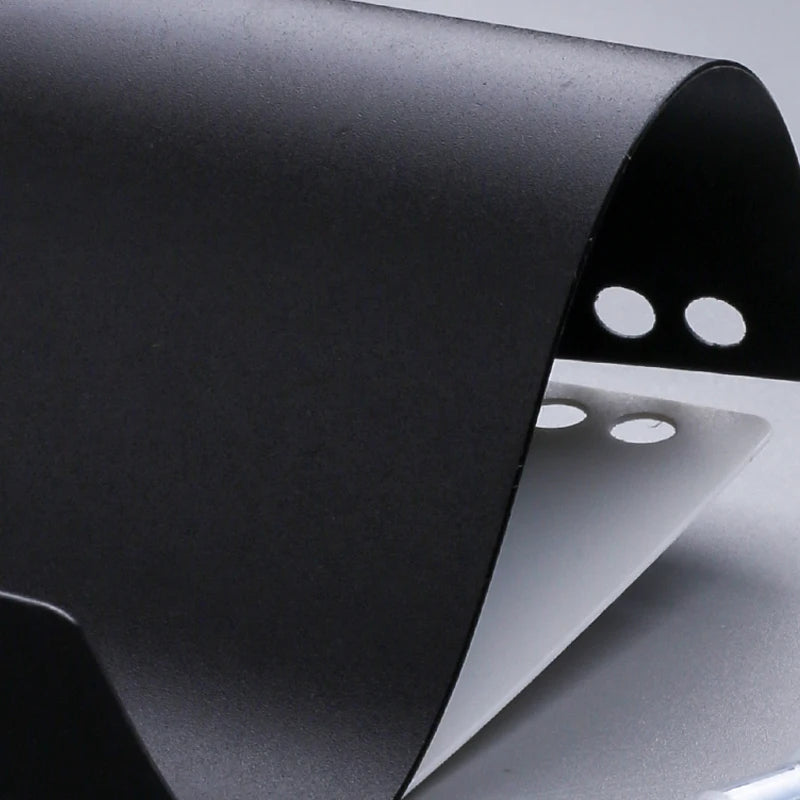 Multi-Hole Transparent Binder Covers – A4 Loose-Leaf PP Matte & Film Discbound Options for School, Office & Creative Journaling