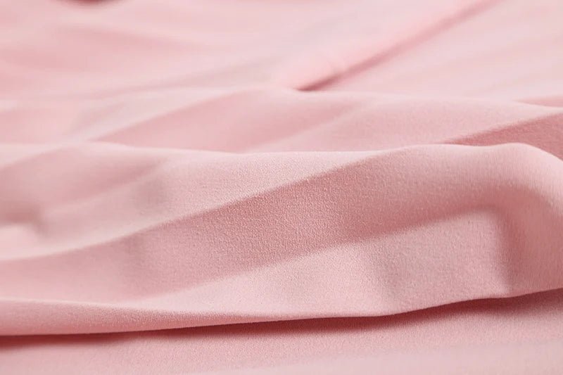 Spring and Autumn New Fashion Women's High Waist Pleated Solid Color Half Length Elastic Skirt Promotions Lady Black Pink