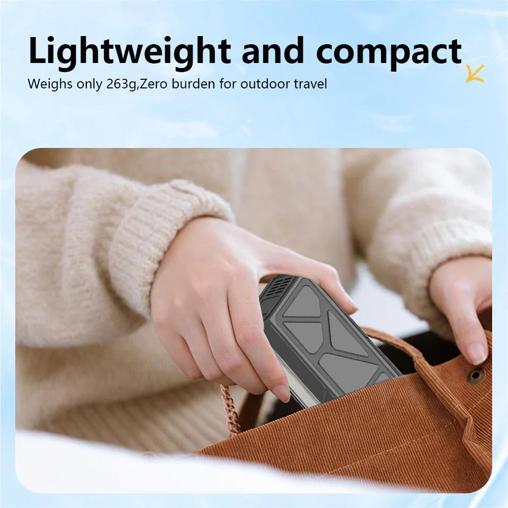 2-in-1 Blower & Vacuum | 4-Speed, Magnetic Nozzles, LED + Fast USB-C Charging