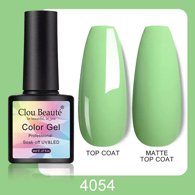 Clou Beaute Color Pop – 8ml Gel Varnish for Bold, Long-Lasting Nail Art (UV/LED Cure)
