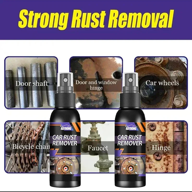 Car Anti-Rust Remover Rust Inhibitor Rust Remover Derusting Spray  30ml 유리막코팅제  tire shine