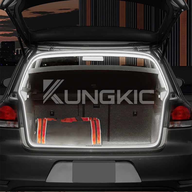 Rear Trunk Light For Volkswagen VW Golf 7 Mk7 Golf MK6 Golf MK8 Polo MK5 MK6 Bright LED Silicone Light Yellow White Accessories