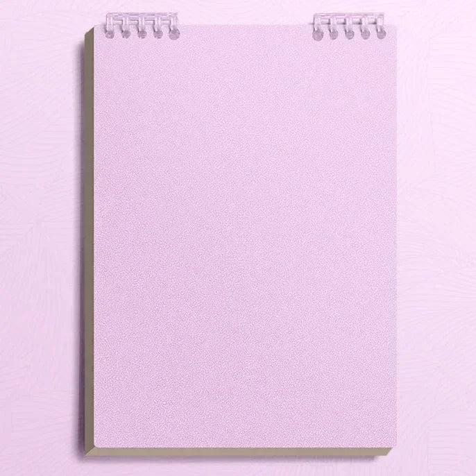 A5 Spiral Notebook – 60 Thick Lined Sheets with Loose-Leaf Binding for School, Study & Office Supplies