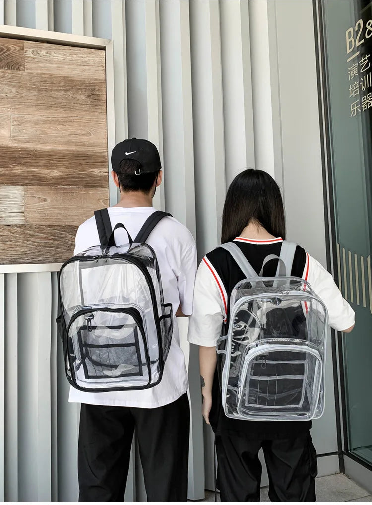 Crystal Carry All – Sleek, Spacious & Splash-Proof Style!