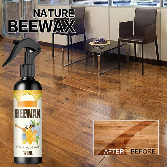 Portable Natural Micro-Molecularized Beeswax Spray Repair Polishing Suitable For Floor Furniture Waterproof Brightening Wax