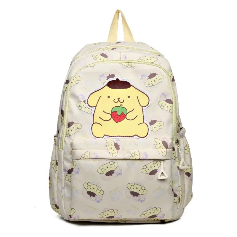 Cinnamoroll PlushTech Backpack – Kawaii Sanrio Schoolbag with Laptop Compartment for Kids & Teens!
