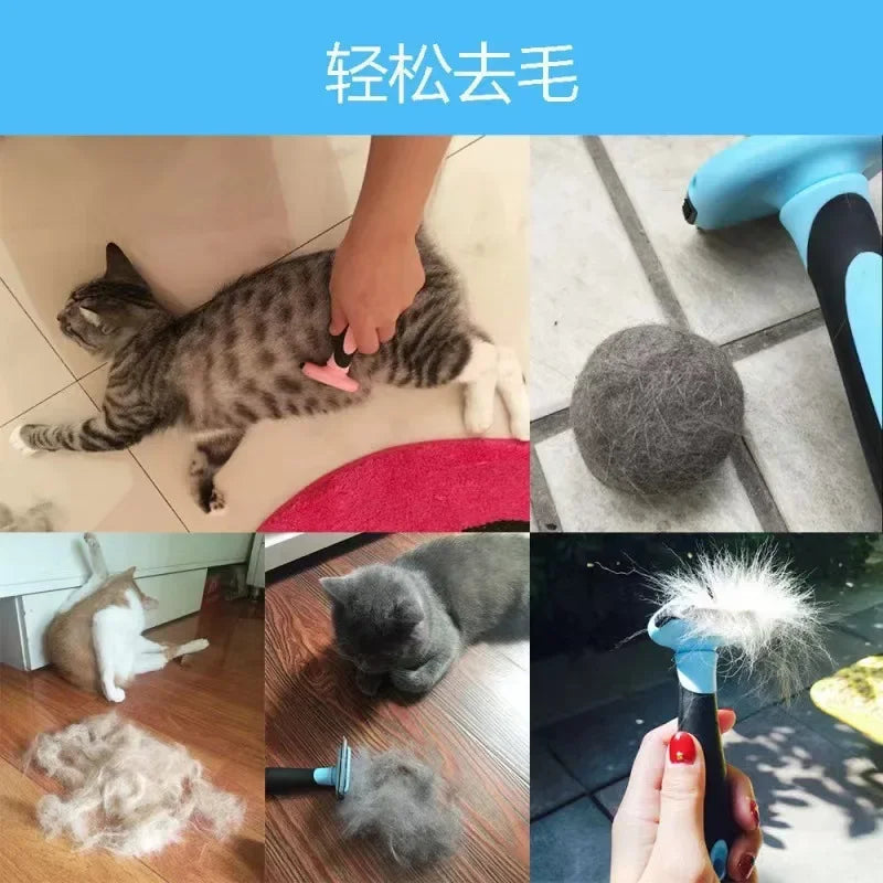 Combs Dog Hair Remover Cat Brush Grooming Tools Pet Detachable Clipper Attachment Pet Trimmer Combs Supply Furmins for Cat Dog