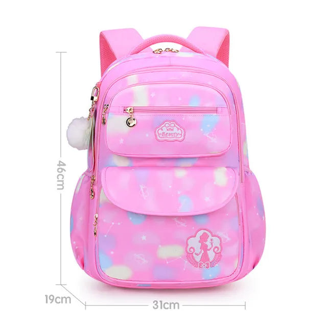 Pink Dream School Bag – Stylish & Spacious Backpack for Girls of All Ages!