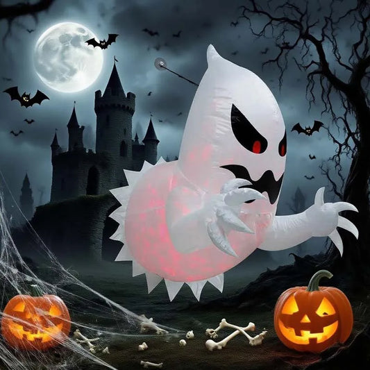 Halloween Inflatable Ghost for Scary Party Supplies Spooky Indoor and Outdoor Garden Yard Decoration for Haunted House