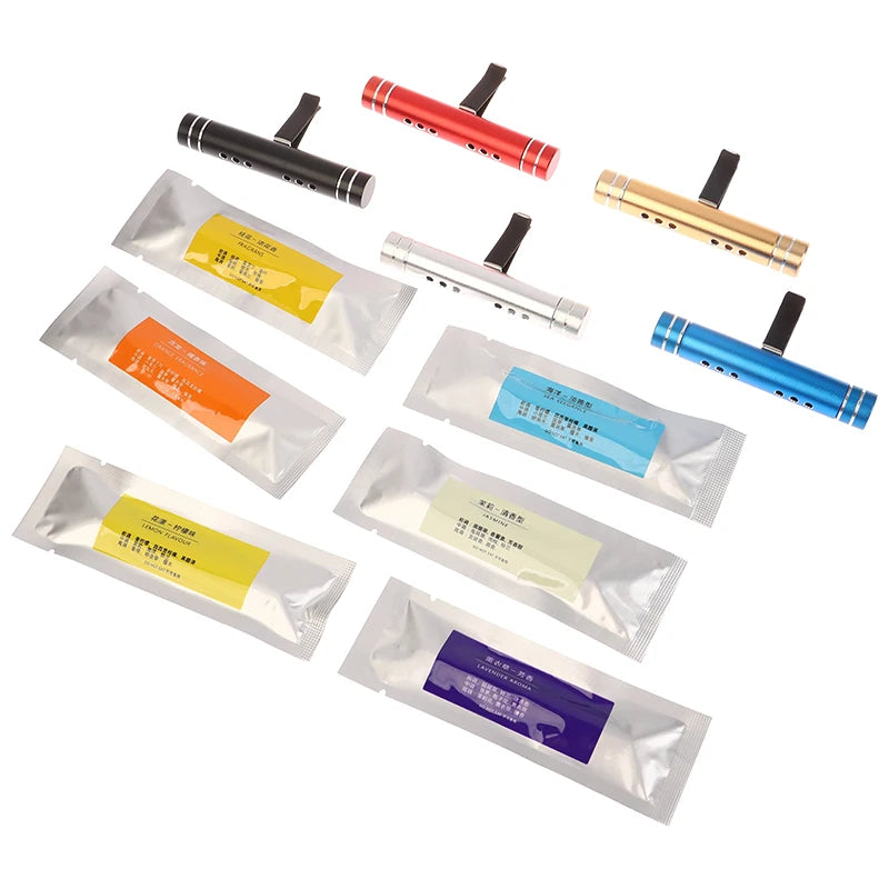 Car Air Vent Perfume Car Air Freshener Flavoring Smell Aroma Perfumes Air Freshener Parfum Car Accessories