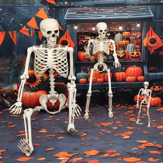 Halloween Skeleton Man Skeleton Simulation Human Skeleton Ghost House Party Decoration Decoration Prop Horror Skeleton