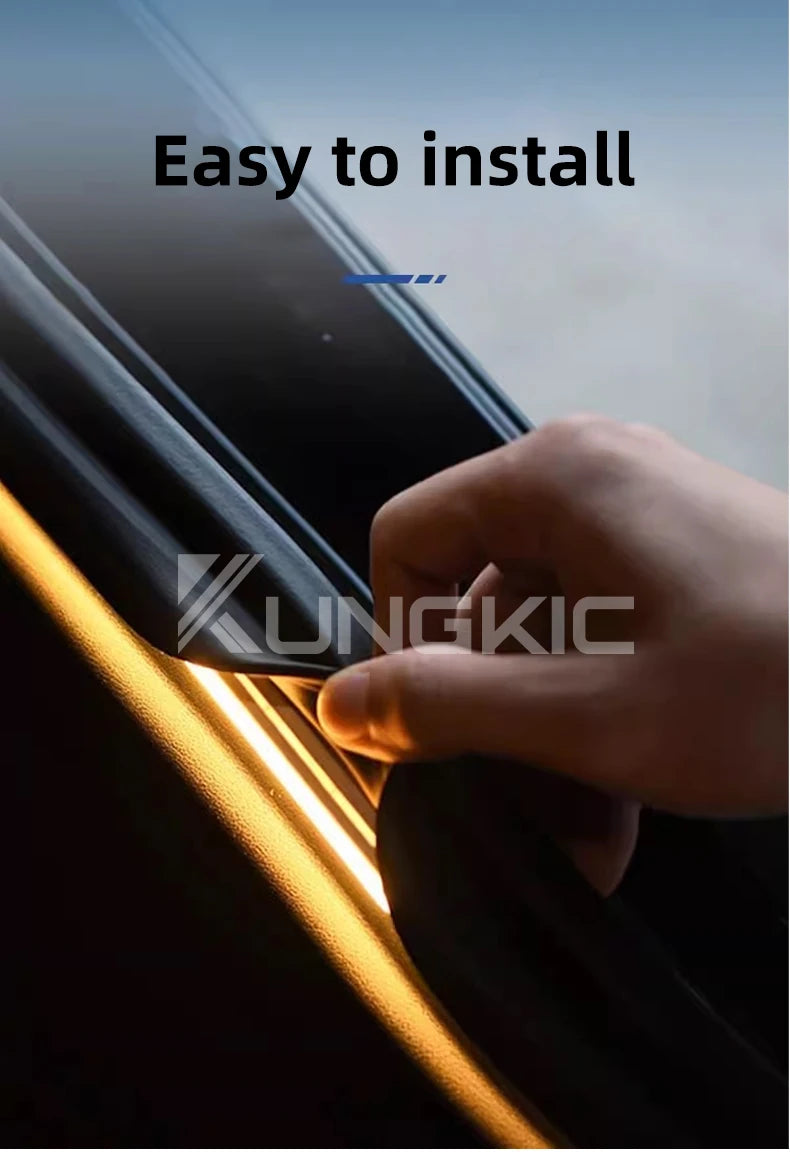 Rear Trunk Light For Volkswagen VW Golf 7 Mk7 Golf MK6 Golf MK8 Polo MK5 MK6 Bright LED Silicone Light Yellow White Accessories